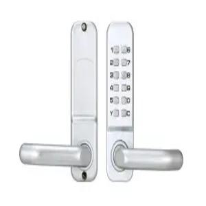 기계식 도어락 대문도어락 긴 손잡이형 도어래치