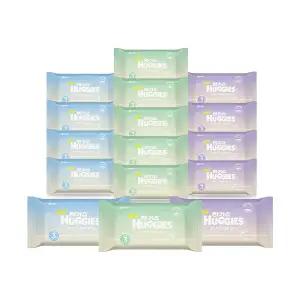 NEW 하기스 퓨어쁘띠 생분해 물티슈, 20매, 16입, 1개