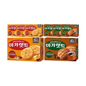 롯데웰푸드 마가렛트 오리지널 대 352g, 4개+마가렛트 구운모카 대 352g, 4개