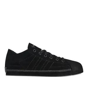 와이쓰리 X 네이버후드 스웨이드 레이스업 라운드 토 스니커즈 HQ2653