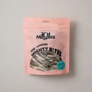 메그펫츠 마이티 바이츠 퓨어 크런치 열빙어 트릿 140g/고양이/과자/촉촉/냥이/간식/미니/동결/건조/애묘