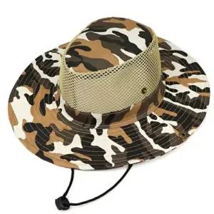 메쉬 정글 모자/등산/여름/버킷햇/자외선차단/벙거지/낚시/챙넓은/챙/사파리/햇빛차단/정글모/창모자/남성
