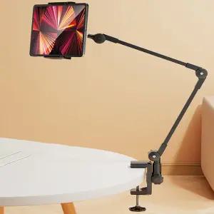 태블릿 핸드폰 관절형 거치대/탁상용/스마트폰/높이/조절/테블릿/스탠드형/휴대폰/침대/각도/스마트/기기
