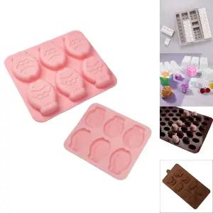 실리콘 6구 붕어빵 몰드/레진/만들기/모양/석고/몰드형/실리콘틀/트레이/수제/비누/소품/캔들/향초/아트