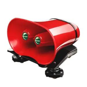 차량용 보이스혼 스피커 메가폰 12V 크락션 사이렌 자석식