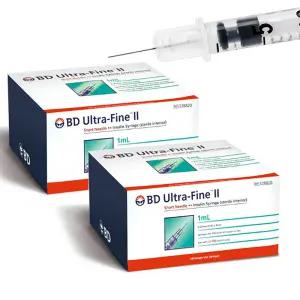 인슐린 주사기 31G 1단위 8mm 0.3cc, 0.5cc, 1cc 울트라파인 마이크로파인 당뇨주