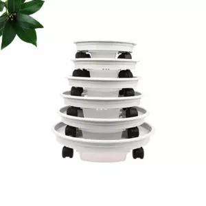 (3호) 화분 물받이받침대/원형/베란다/물받이/바퀴/물받침대/서랍형/받침/가정용/실내용/이동식/실외용