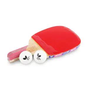 [버터플라이] 펜홀더 탁구채 탁구라켓 나카마 P8