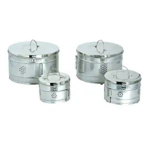 홍재 거즈 스텐 소독캔 (소) 거즈캔 4-1501