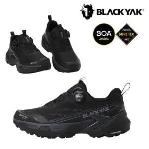 [롯데백화점]블랙야크 남여공용 가벼운 고어텍스 방수 보아 트레킹화 트레일 엑스 01 GTX BK ABYSHXV928