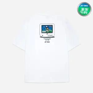 요넥스 배드민턴 오버핏 캐주얼 반팔 티셔츠 261TS044U