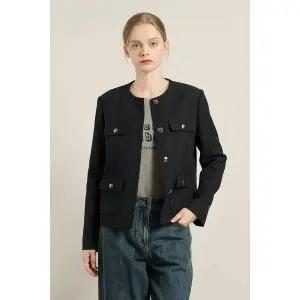 [BCBG](대구신세계)올앤선드리 앵글TWEED JK(A5F8J127)