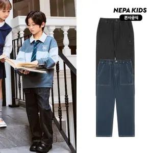 [네파키즈/택가99,000] KL51604 스트레이트핏 데님팬츠 본사직영