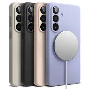 [링케]갤럭시S26 맥세이프 케이스 링케 실리콘 마그네틱 풀커버