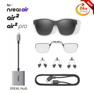 XREAL 허브, 코 패드, 안경 후드, 근시 프레임, One/XREAL Air 2 Pro 스마트 AR 데이터 케이블