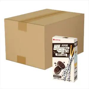 롯데 빼빼로 화이트쿠키 37gx40개(1박스)/2박스구매시 1000원DCx넉넉한 유통기한