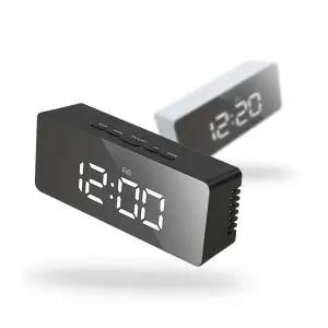 LED 디지털 탁상 알람 시계 온도 측정