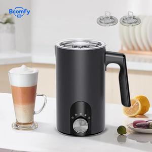 전기 우유 거품기 자동 회전식 발생기 5-in-1 냉온 겸용 커피 카푸치노 라떼용