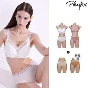 플레이텍스 크로스유어하트 2세트+세컨팬티2종 PX129