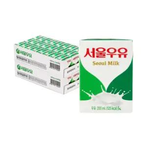 서울우유 멸균우유 200ml x48개입