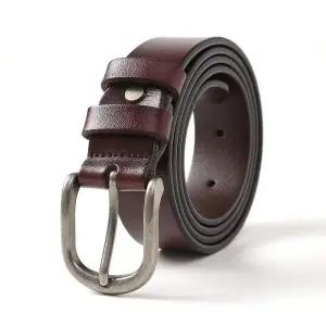 [콩심팥심]아임레더 여성 소가죽 벨트 S-4 핀버클 청바지벨트