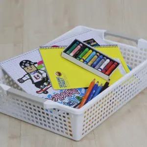 (창신리빙) 라이프 바스켓 A형 7호 (485X323X110mm)/타공/어린이집/유치원/디자인/소품/사무실/정리/바구니