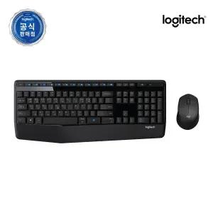 로지텍코리아 MK345 무선 마우스 키보드 세트