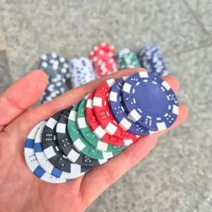 경기용 게임용 컬러칩 홀덤칩 25P/카지노칩/포커칩/카드게임/게임칩/세트/카드칩/칩/칩셋트/취미/화폐/훌라