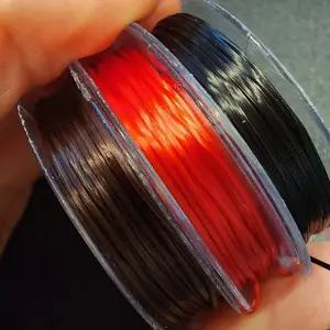 탄성 섬유 끈 핸드메이드 액세서리 재료 diy 만들기 끈 신축성 팔찌 염주실 주얼리 팔찌실 공예용 비즈용