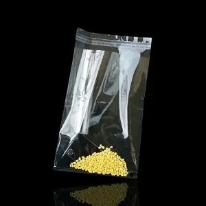 타공형 접착식 PP 비닐 봉투 15X20cm+4cm 300장/간식/봉투/pp/비닐/봉투/opp/필름/접착/투명/포장