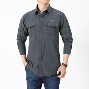 등산남방 등산복상의 등산복 남성용 난방 반팔 컬럼비아 여름등산남방 남성하이킹셔츠 블랙야크