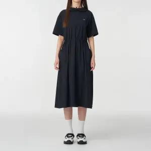 [코오롱스포츠](대구신세계) 여성 반팔 후드 롱원피스 데이팩 TVTCM25686BLK