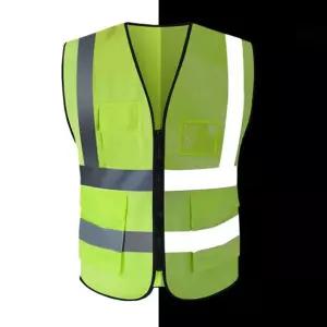 포켓 야광조끼 형광조끼/공사/현장/건설/교통/경비/형광/반사/작업/비상/행사/운동/순찰/야간/안전/학교