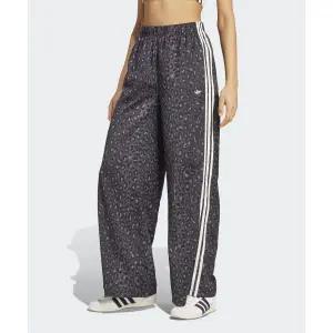 [아디다스] 와이드 레그 새틴 팬츠 레오파드 차콜 153261120