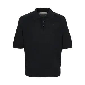 [아미] 남성 카라 반팔 니트 HPL438 KN0039 0180