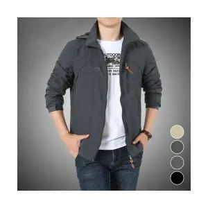 남자 봄 바람막이 자켓 40대 캐주얼 간절기 점퍼 출근룩