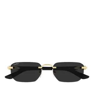 림리스 골드 메탈 브릿지 선글라스 CT0622S 001 GOLD BLACK GREY 53