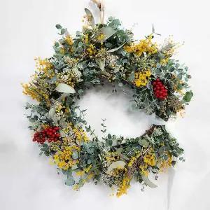 생화 미모사 플라워리스 금전운 미모사 인테리어소품 플라워리스 개업선물