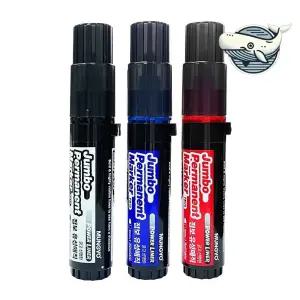 진한 색상 굵은 점보 두꺼운 마커 필기 선 매직 원거리 펜 유성