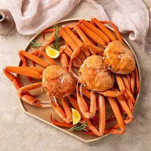 구룡포 신선한 라면용 자숙 홍게 2kg 5-8미 (수율 60이상)