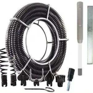 하수도 스프링 변기 장비 기계 하수구 뚫는