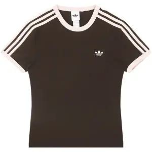 아디다스 W 3-스트라이프 슬림 티 (KC9017)