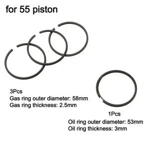 콤푸레샤 부품  에어 컴프레서 피스톤 링 기밀 유지 관리 편리한 설치 최적의 성능