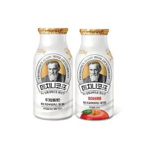 메치니코프 무가당플레인/화이바애플 140ml 24개 택1