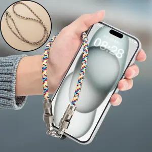 외출연결 스트랩 충전 케이블 1.2m 스마트폰 목걸이형