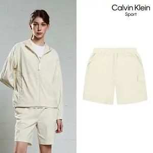 [캘빈클라인스포츠] 25SS 바람막이 셋업 반바지 여성 3컬러 택1