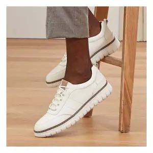 오피스룩 [허시파피] 남성 소가죽 트랜드 스니커즈 - 3MQ5077/5078