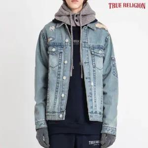 [트루릴리전] 빈티지 데님 자켓 라이트블루