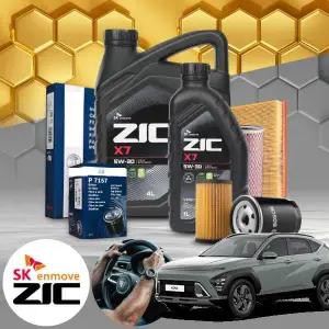 코나SX2(23~)1.6(하브) 가솔린 모비스 정품 오일교환필터 2종세트