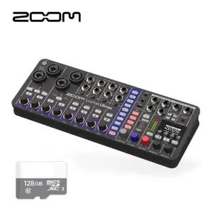 국내발송 일본정품 ZOOM LiveTrak L6max(128GB포함)12채널 휴대용 디지털믹서 레코더 라이브공연